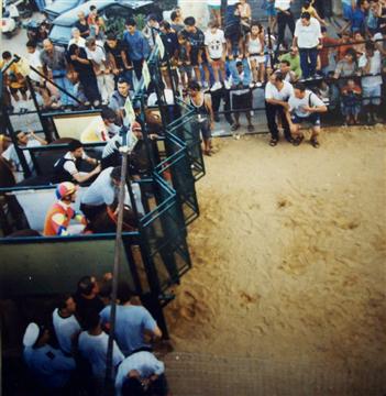 Partenza corse dei cavalli 22-23 Agosto 1999